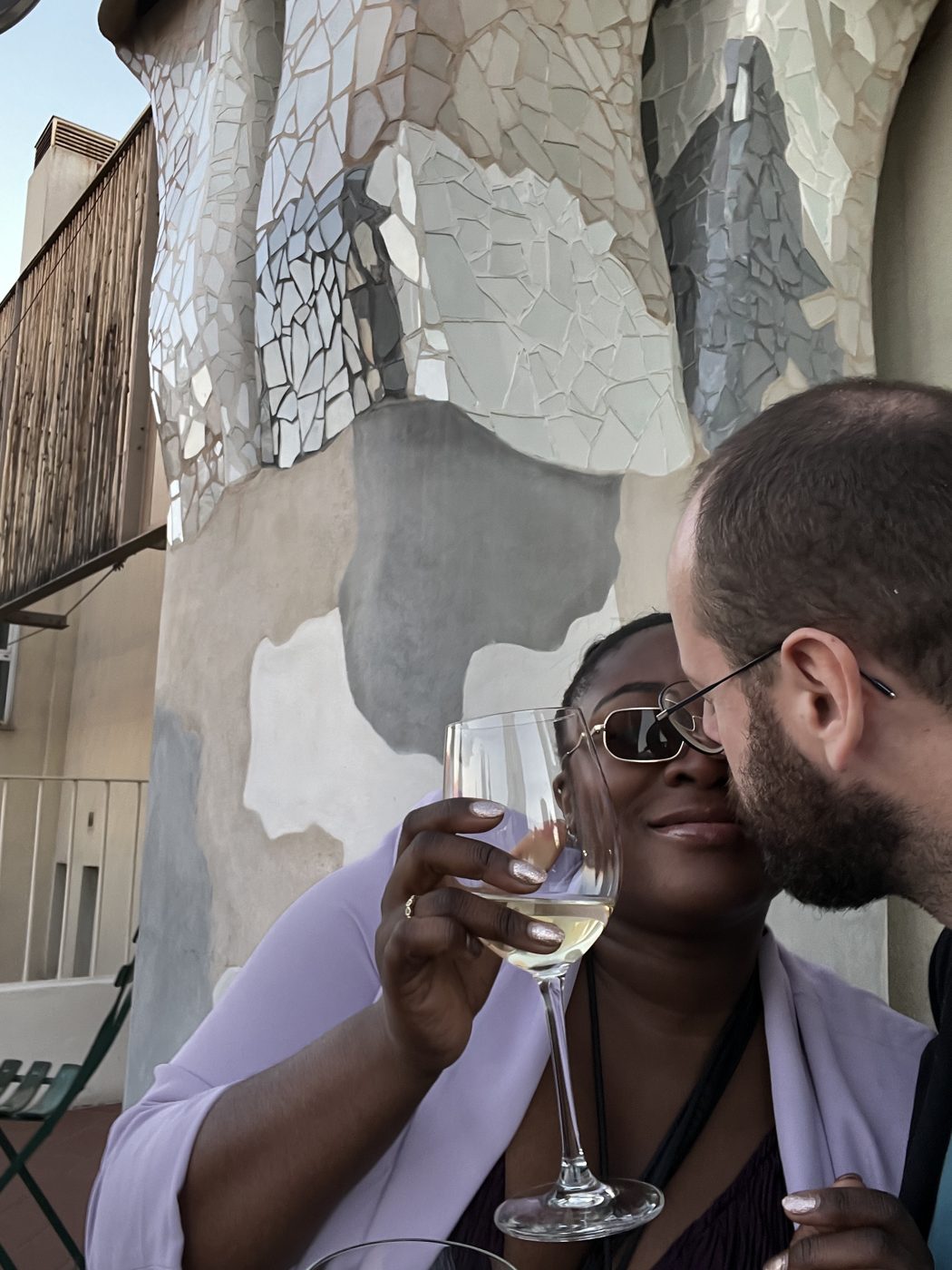 The soft launch: a toast on a rooftop